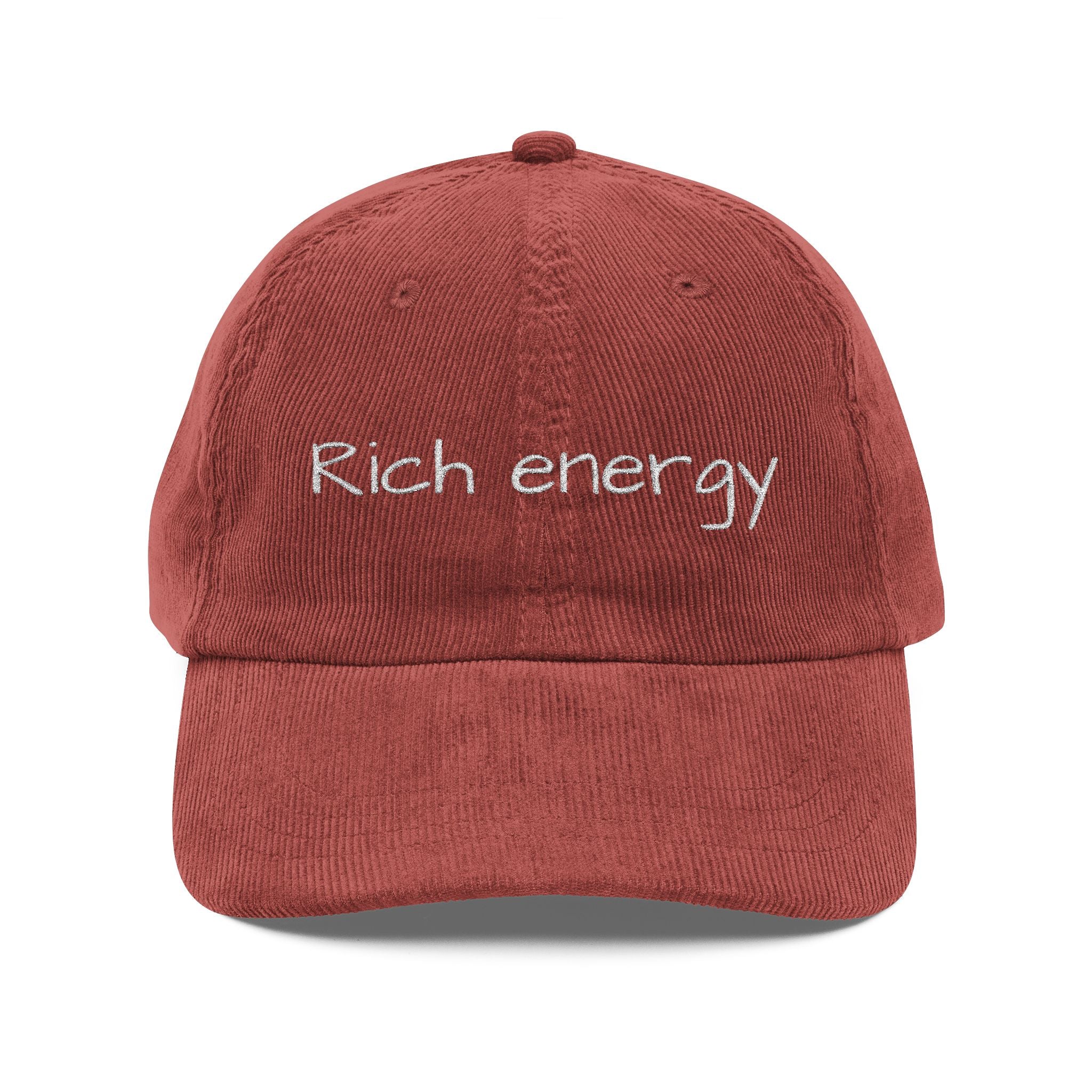 Gorra "Rich Energy" Embroidered Vintage