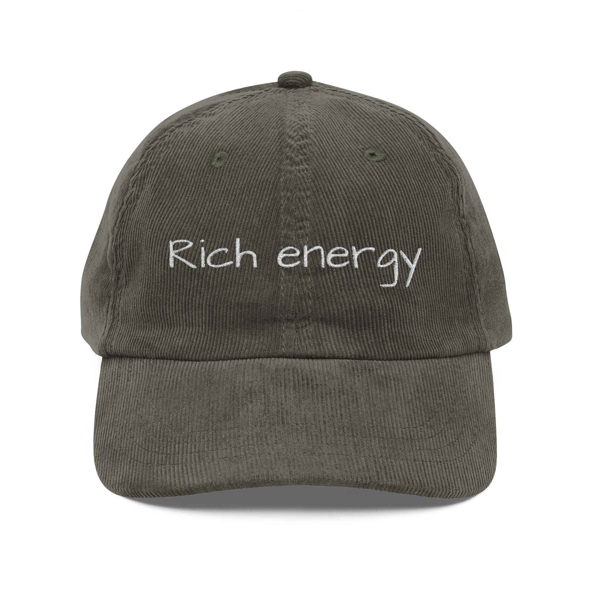Gorra "Rich Energy" Embroidered Vintage