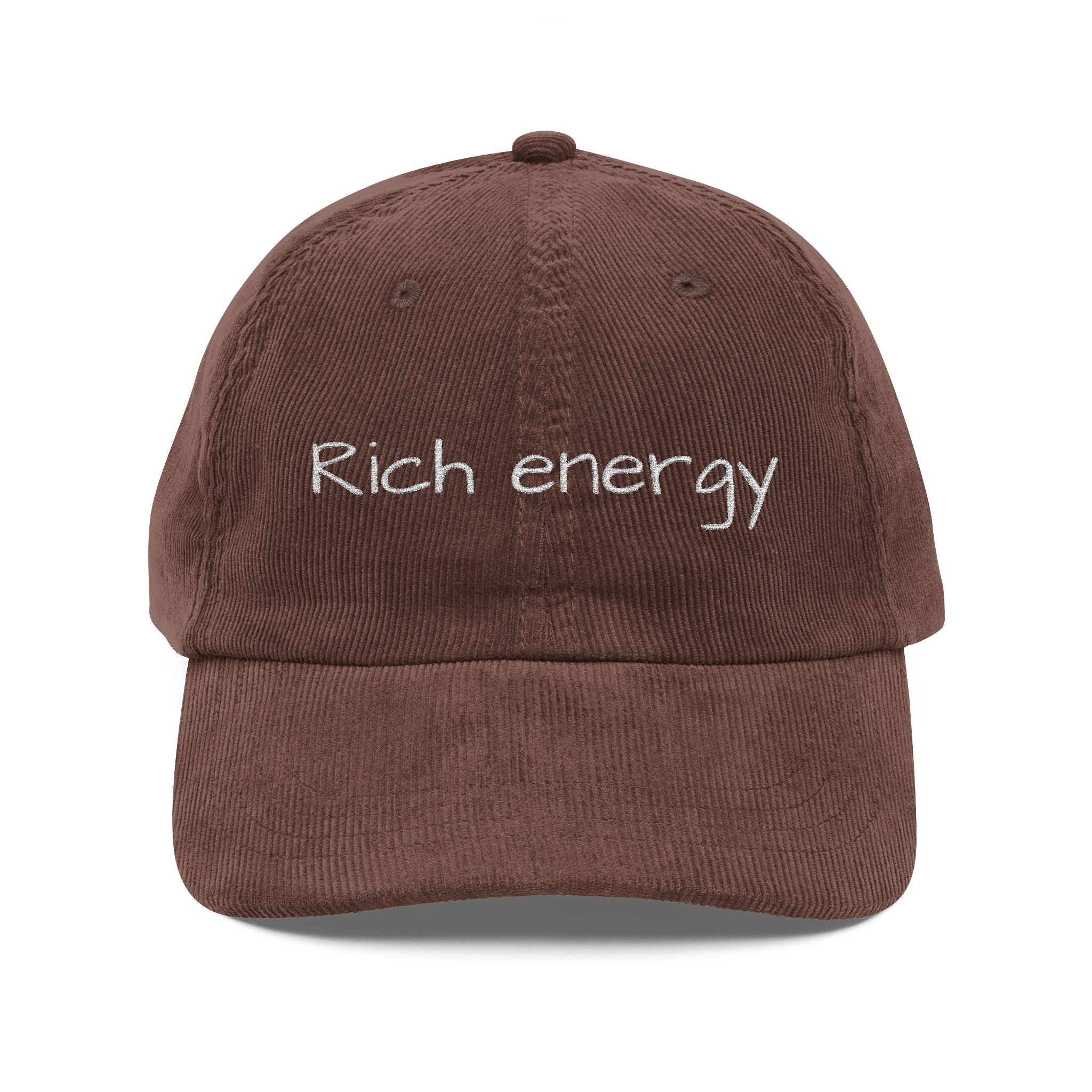 Gorra "Rich Energy" Embroidered Vintage