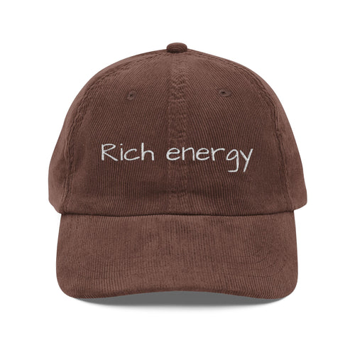 Gorra "Rich Energy" Embroidered Vintage